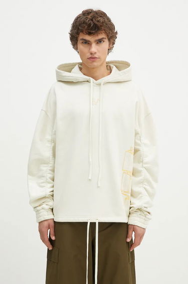Суитчър A-COLD-WALL* Hoodie Shroud Бежово | ACWMW205, 0
