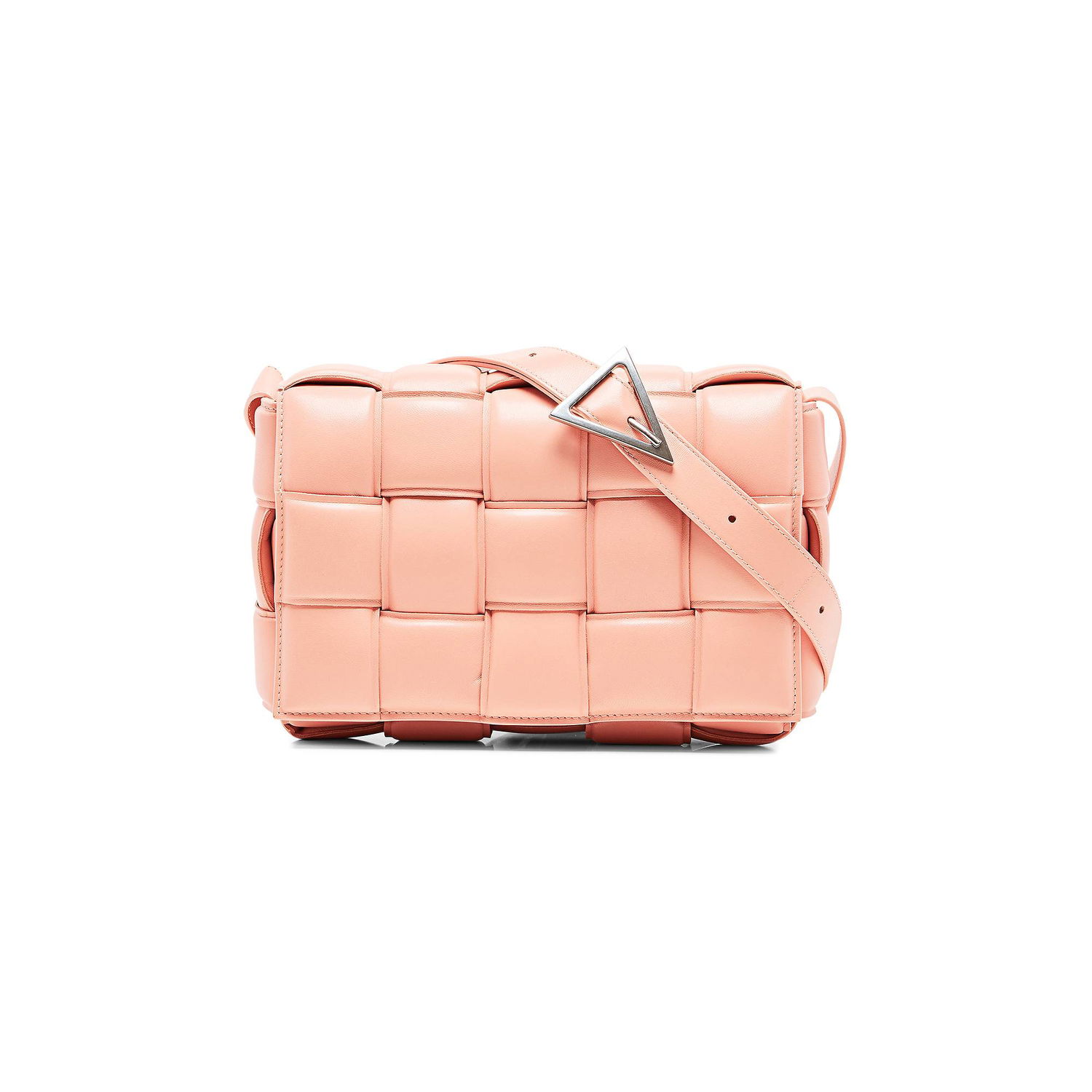 Чанта през рамо Bottega Veneta Padded Cassette Bag Розово | 591970 VCQR1 7806, 1