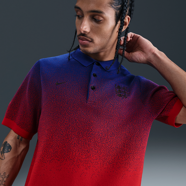 Поло тениска Nike England Club Knit Football Polo Червено | HF5125-405, 0
