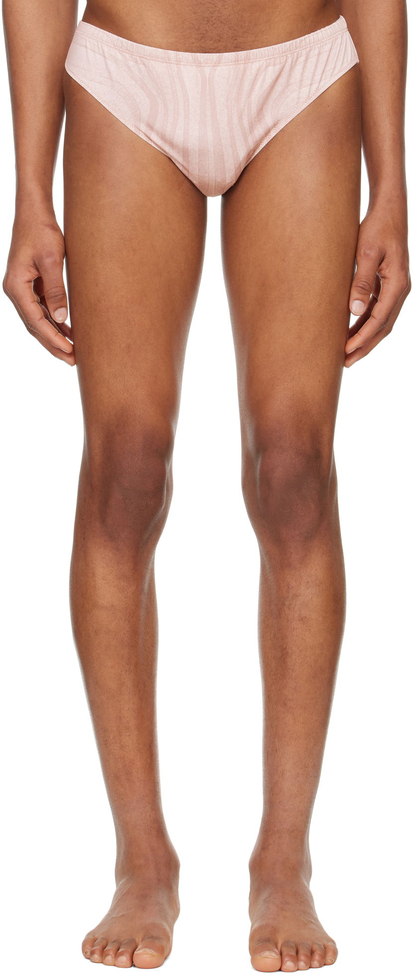 Бански Jean Paul Gaultier Jean Paul Gaultier 'The Spirale' Swim Briefs Розово | 25/34-H-SV060-J587-2026