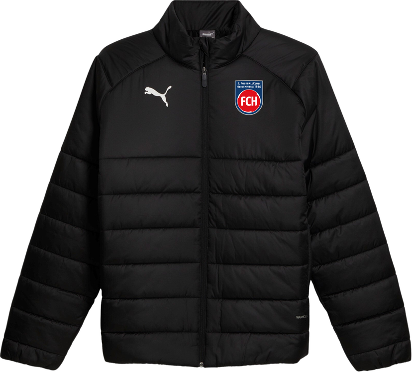 Пухо яке Puma 1. FC Heidenheim Padded Jacket Черно | 5fch658799-003