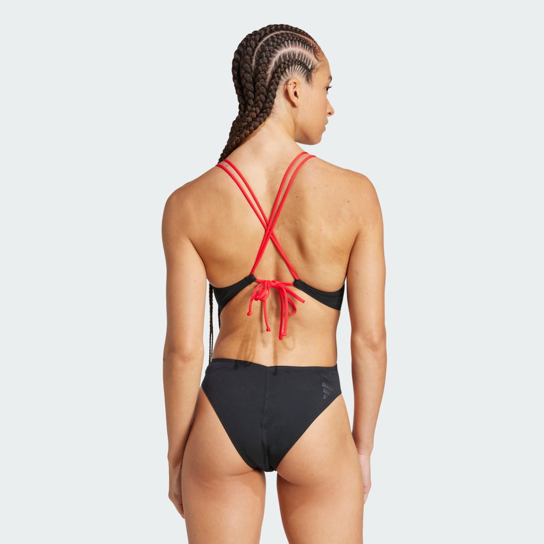 Бански adidas Performance Ripstream X-Back Swimsuit Черно | JE1919, 1