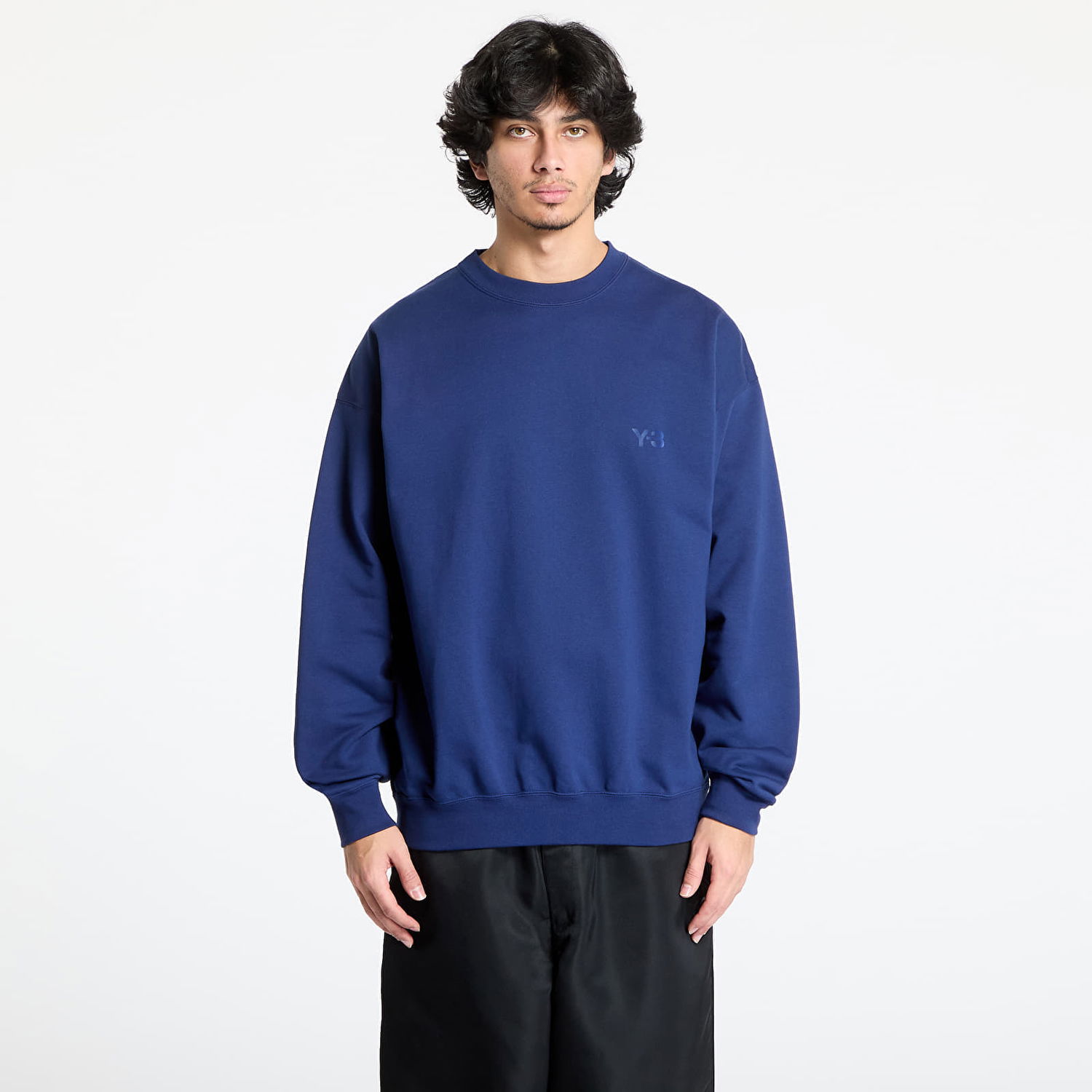 Суитчър Y-3 Y-3 French Terry Crew Sweatshirt Синьо | JM7867, 0