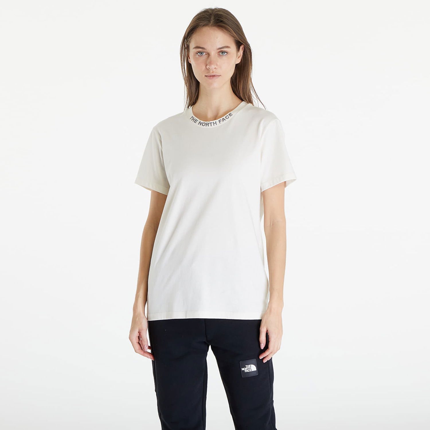 Тениска The North Face Zumu T-Shirt White Dune Бяло | NF0A87DJQLI1, 0