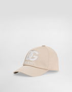 Dolce & Gabbana Gabardine Baseball Cap with DG Logo