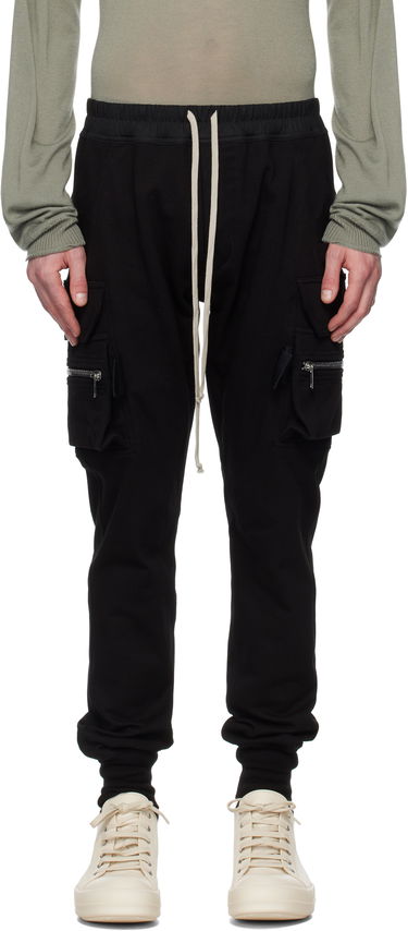 Карго панталони Rick Owens Rick Owens Hollywood Mastodon Cargo Pants Черно | RU01E5396 BA, 0