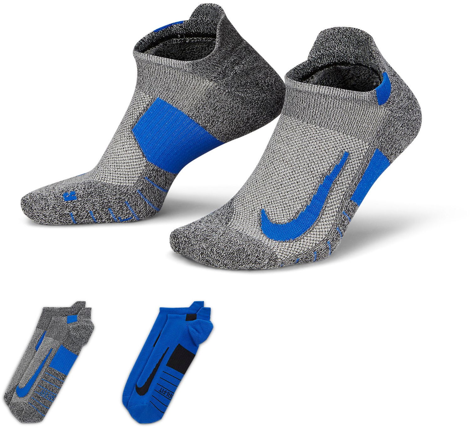 Чорапи Nike Multiplier No-Show 2-Pack Многоцветен | sx7554-937, 0