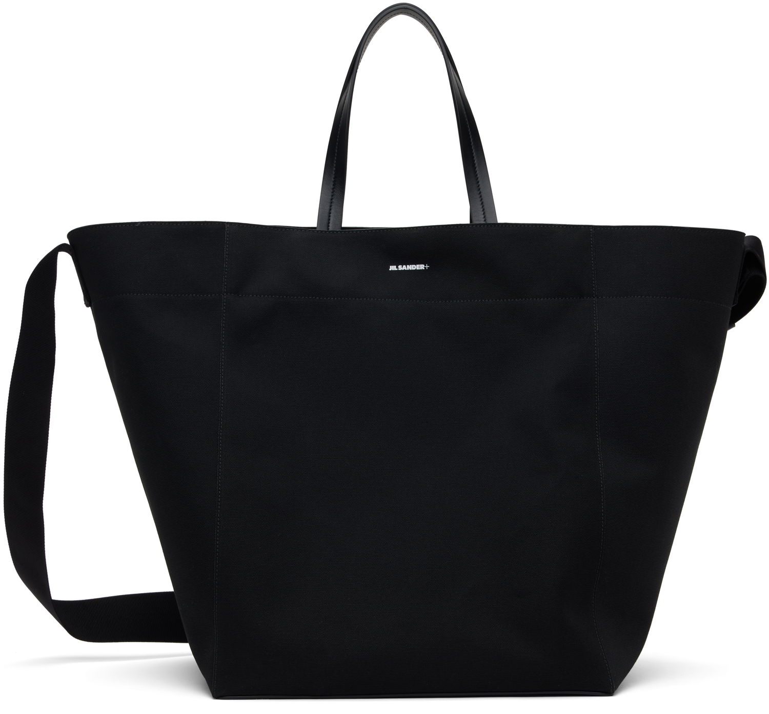 Голяма пазарска чанта Jil Sander Utility LG Tote Черно | J49WD0002_P6647, 0