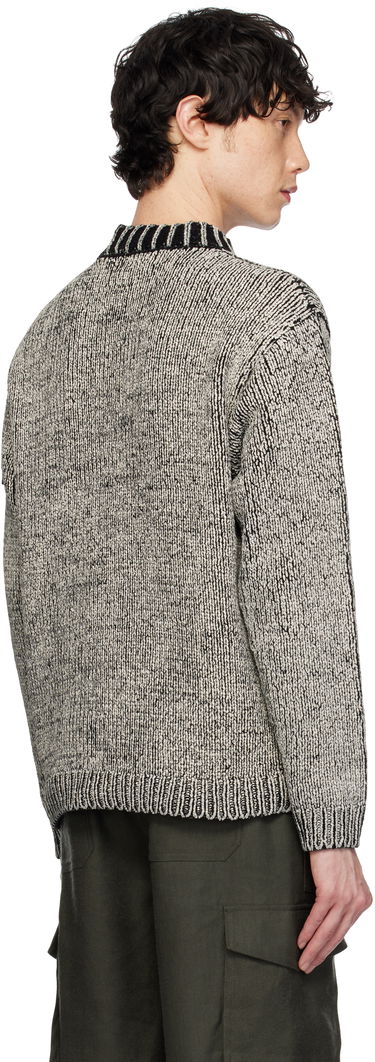 Пуловер Stone Island Stone Island Crewneck Cotton Chenille Sweater Сиво | K1S15 5100048 S00Z1, 2