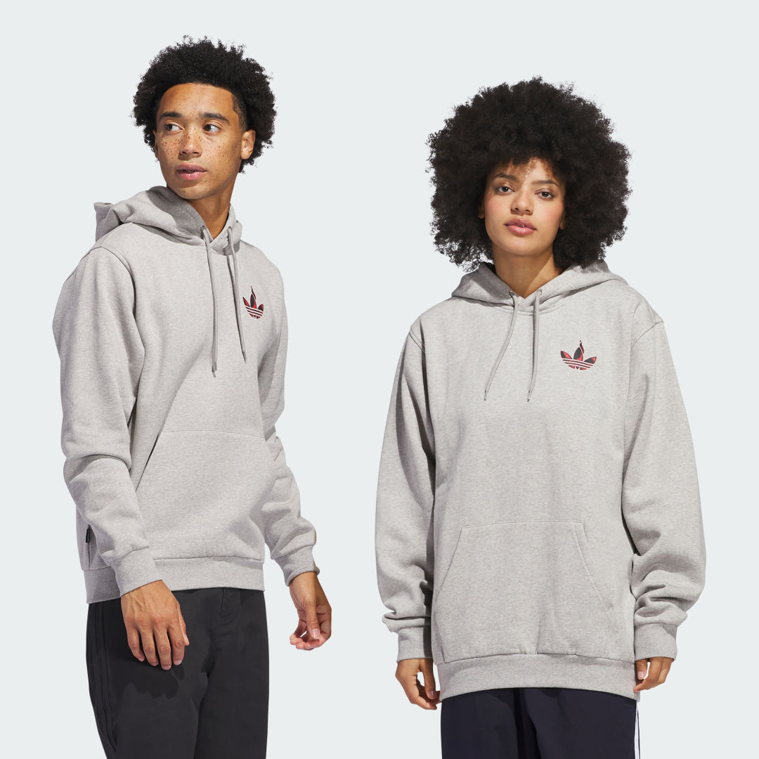Суитчър adidas Performance Torch Graphic Hoodie Сиво | JC8780, 0