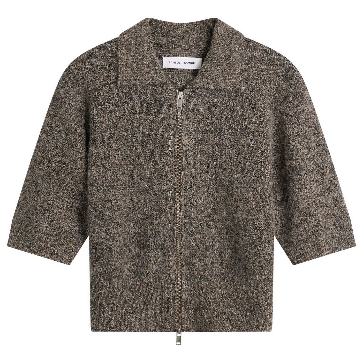 Пуловер Samsoe Samsoe Sakelsie Hairy Knit Cardigan Сиво | F25400048-CLR002396, 1