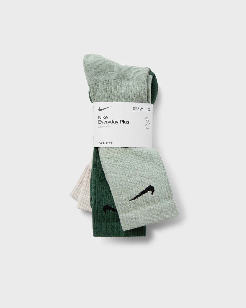 Чорапи Nike Everyday Plus Cushioned Training Crew Socks (3 Pairs) men Сиво | SX6888-994