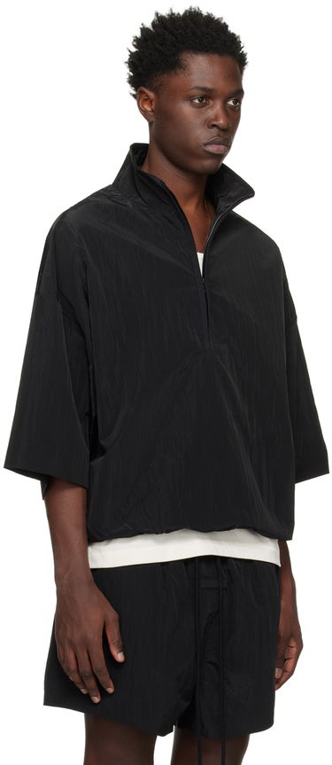 Ветровка Fear of God Fear of God ESSENTIALS Half-Zip Jacket Черно | 186SP244054F, 1