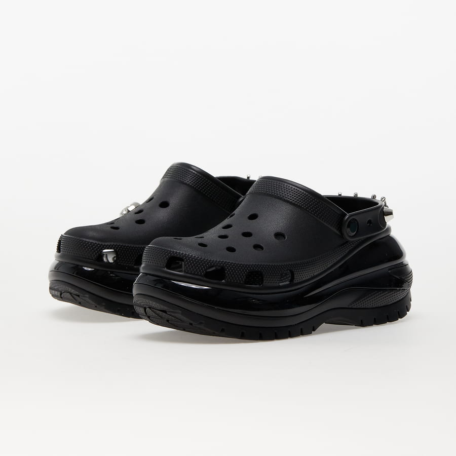 Кецове и обувки Crocs Classic Mega Crush Clog Черно | 208328-060, 0