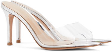 Грижа за обувките Gianvito Rossi Gianvito Rossi Elle Heeled Sandals Металик | G11050.85RIC.GME, 3