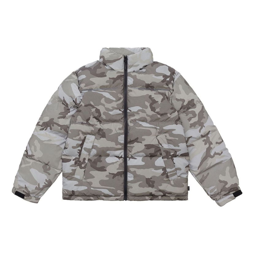 Пухо яке Supreme Camo Snow Jacket Сиво | SUP-FW18-1087