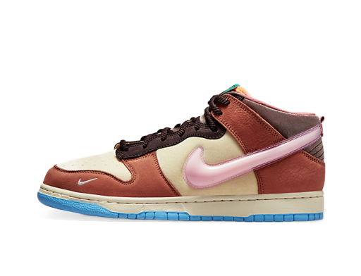 Кецове и обувки Nike Social Status x Dunk Mid "Chocolate Milk" Кафяво | DJ1173-700
