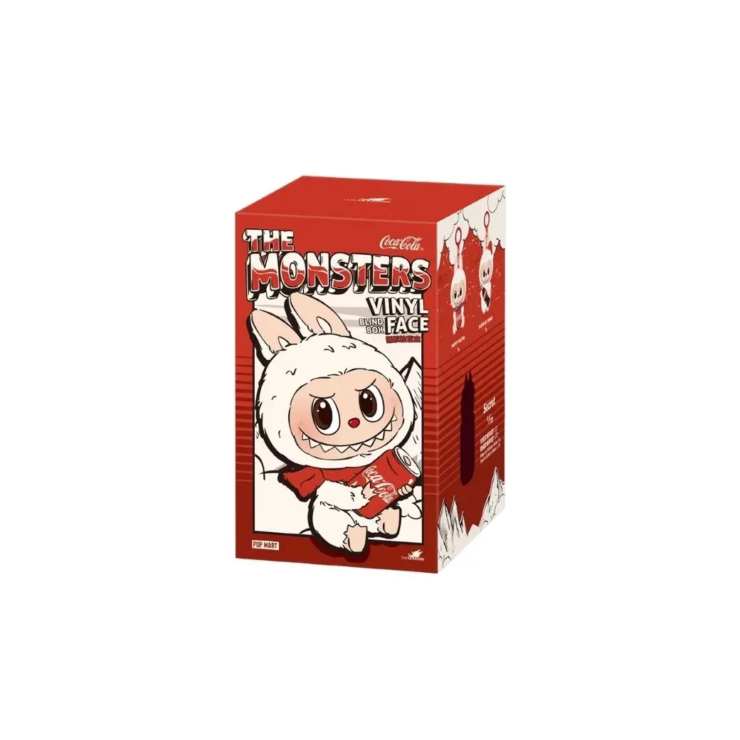 Колекционерско POP MART Labubu The Monsters: Coca-Cola Vinyl Face - Blind Box Многоцветен | POPMART-LABUBU-COCA-COLAKOLOR, 0