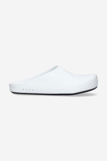 Кецове и обувки Marni Sabot Slip-On Бяло | SBMR001400.P4554.00W01, 0
