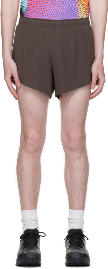 Къси панталони Soar Running Hot Weather Shorts Кафяво | SS25-SS20M-GRE/BLK, 0