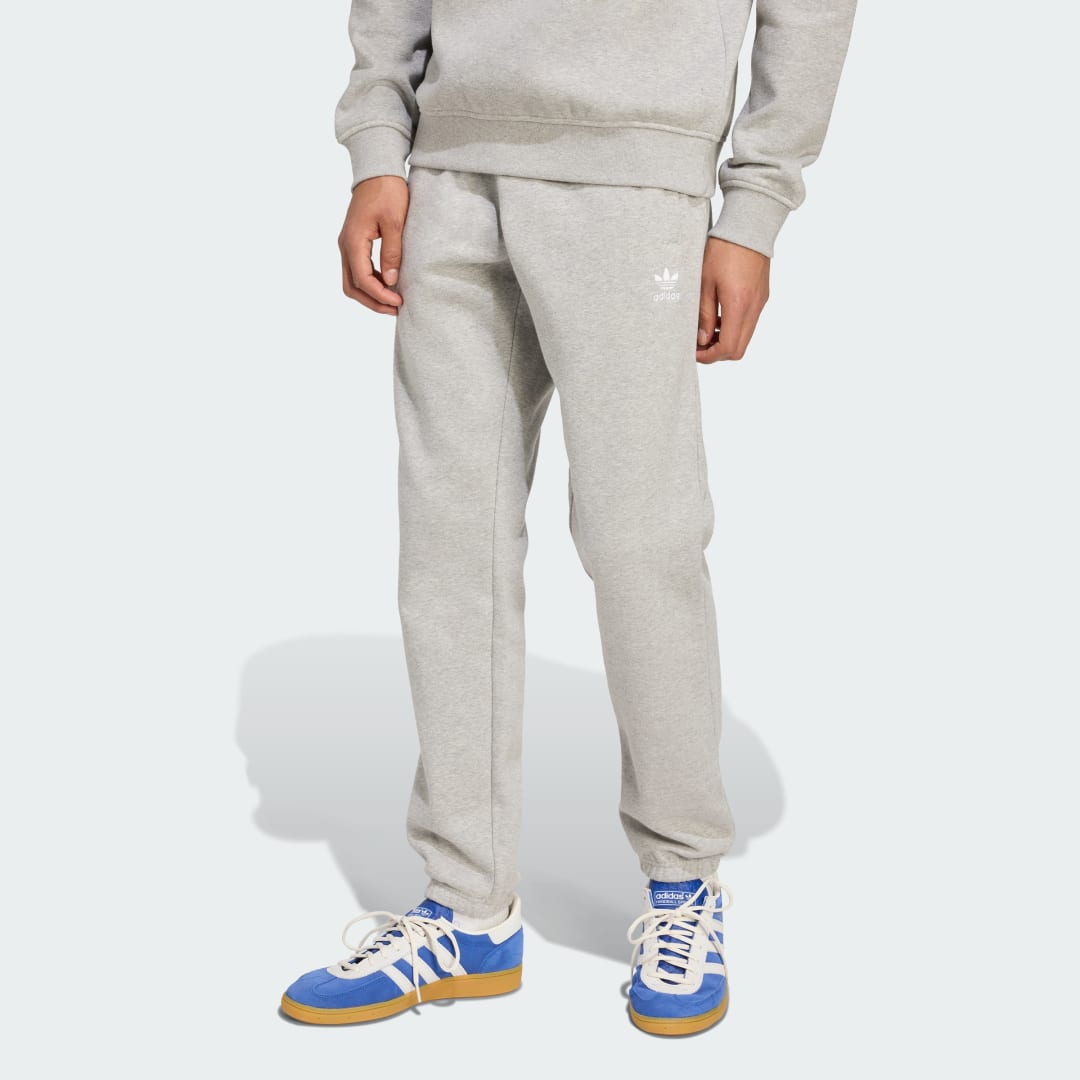 Спортни панталони adidas Performance Trefoil Essentials Fleece Pants Сиво | JY6194, 0