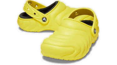 Кецове и обувки Crocs Classic Lined Overpuff Clogs Жълто | 210059-77J, 1