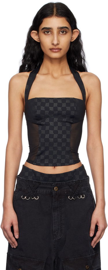 Потник MISBHV MISBHV Halter Neck Shape Up Tank Top Черно | 250W107, 0