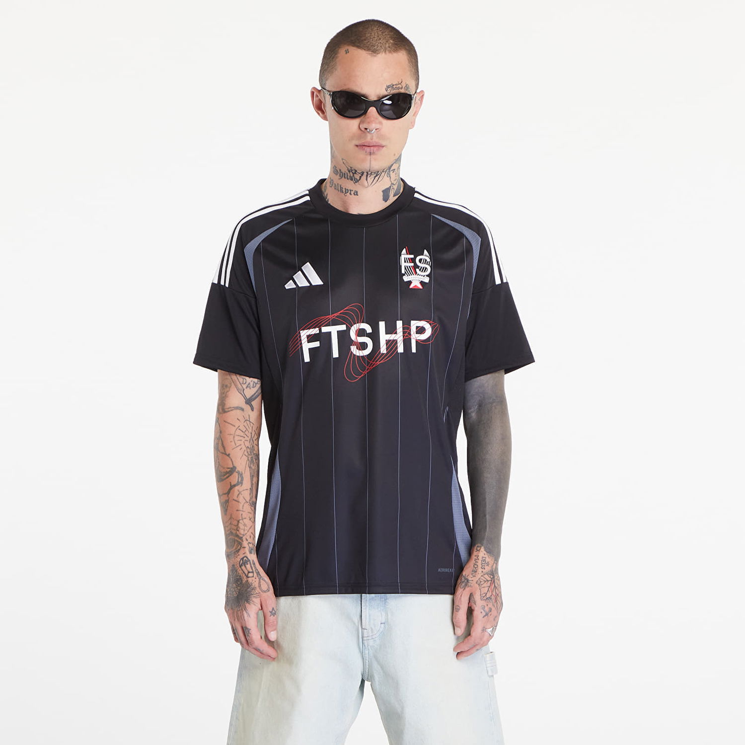 Фланелка adidas Originals x AFEW 24 Jersey Синьо | IK2251, 0