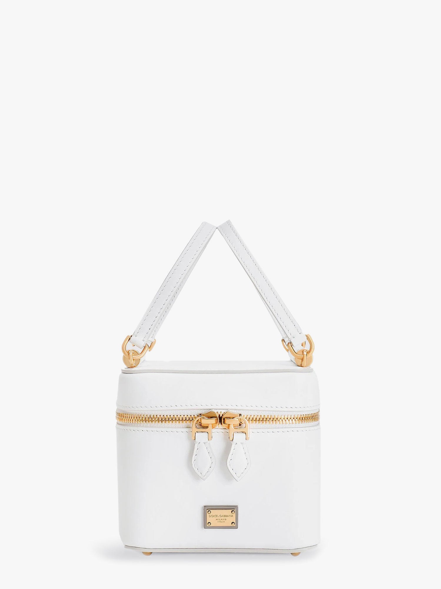 Дамска чанта Dolce & Gabbana Dolce & Gabbana White Vanity Bag Бяло | BB7715B732180002, 0