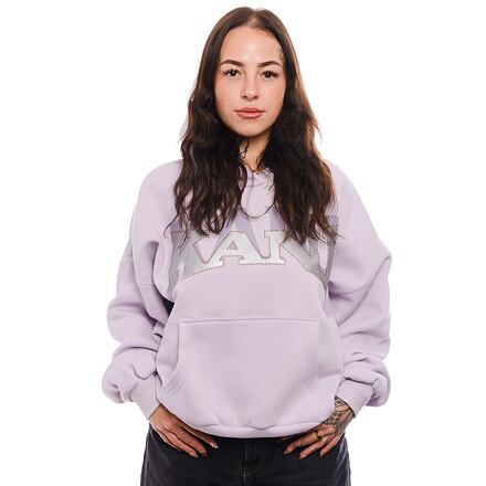 Суитчър Karl Kani Woven Signature Glitter OS Hoodie Лилаво | KK61210049, 0