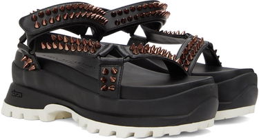 Pокля Stella McCartney Stella McCartney Trace Studded Platform Sandals Черно | 810015KP027, 3