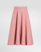 Dolce & Gabbana Woolen Midi Circle Skirt