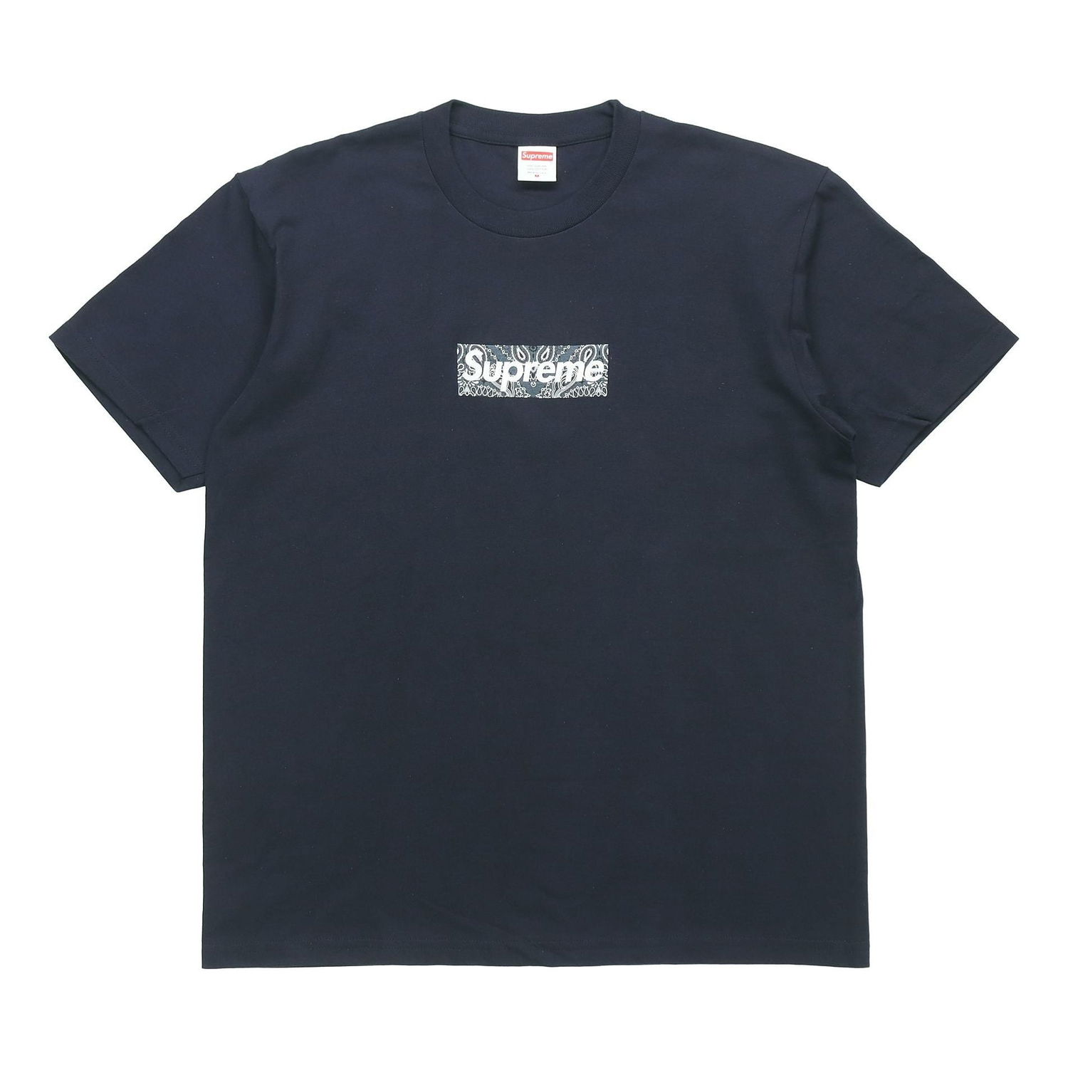Тениска Supreme Bandana Box Logo T-Shirt Тъмно синьо | SUP-FW19-10903, 0