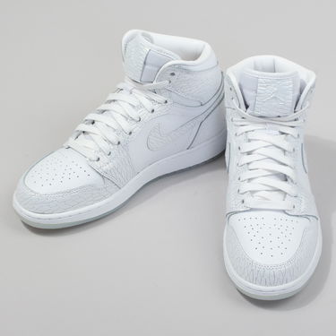 Кецове и обувки Jordan Air Jordan 1 Retro High Premium "Frost White" GS Бяло | 832596-100, 2
