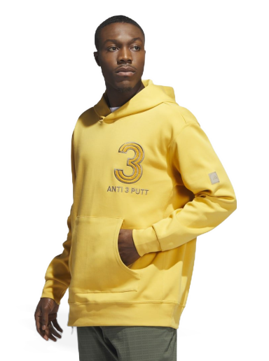 Суитчър adidas Performance Adicross Anti 3 Putt Hoodie Жълто | HZ3235