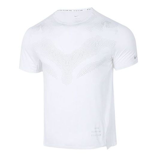 Тениска Nike Run Division Rise 365 Reflective Short Sleeve T-Shirt Бяло | DD6046-100