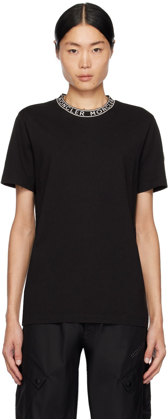 Тениска Moncler Crewneck T-Shirt Черно | J10918C000248390T, 0