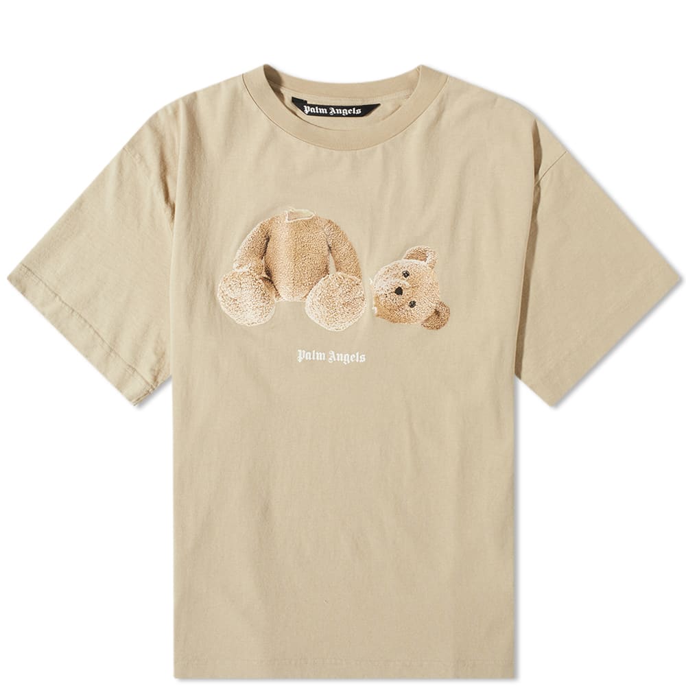 Тениска Palm Angels Kill The Bear Tee Бежово | PMAA001C99JER0146160, 0