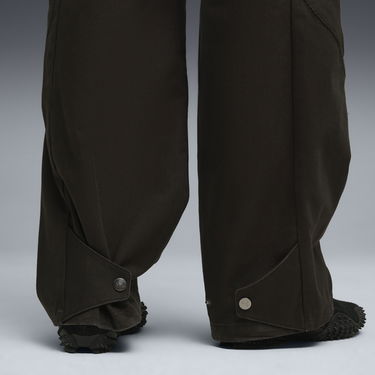 Панталони Puma PUMA x SAN SAN GEAR Wide-Leg Trousers with Knee Panels and Side Zippers Кафяво | 632551_01, 1