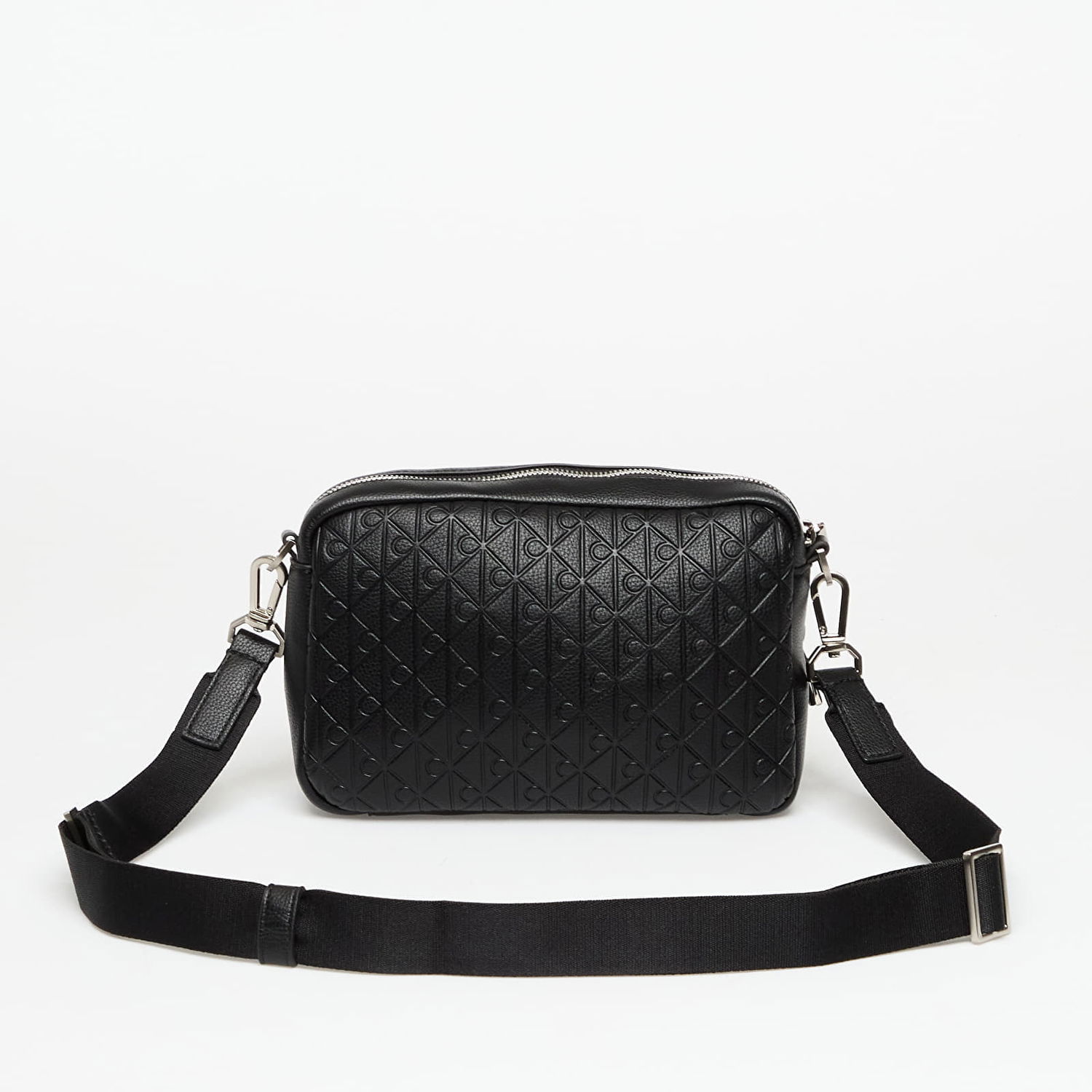 Чанта през рамо CALVIN KLEIN Calvin Klein Emblem Aop Emboss Crossover Bag Черно | LV04D3203G UB1, 1