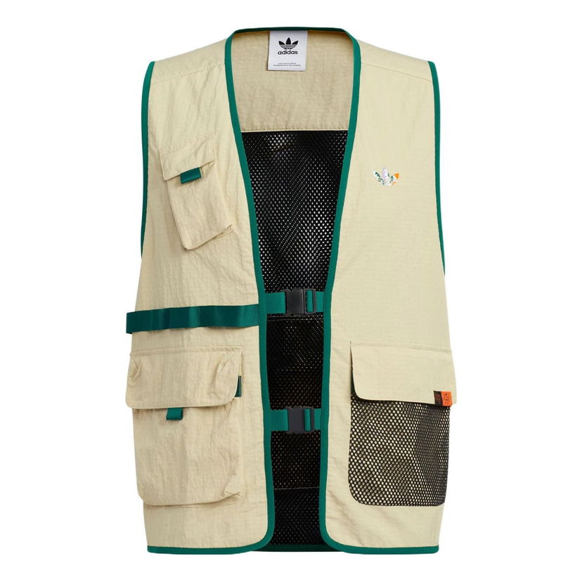Жилетка adidas Originals Kentaro Okawara Utility Vest Бежово | HR6442