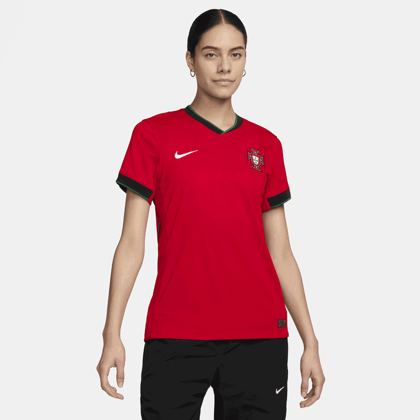 Фланелка Nike Dri-FIT Portugal Stadium 2024/25 Replica Червено | FJ4325-657