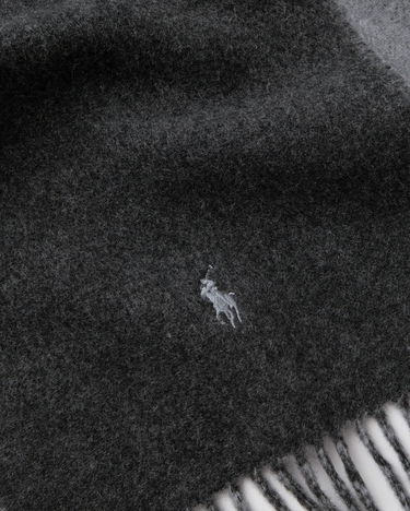 Шал Polo by Ralph Lauren Reversible Scarf Сиво | 449959334003, 1