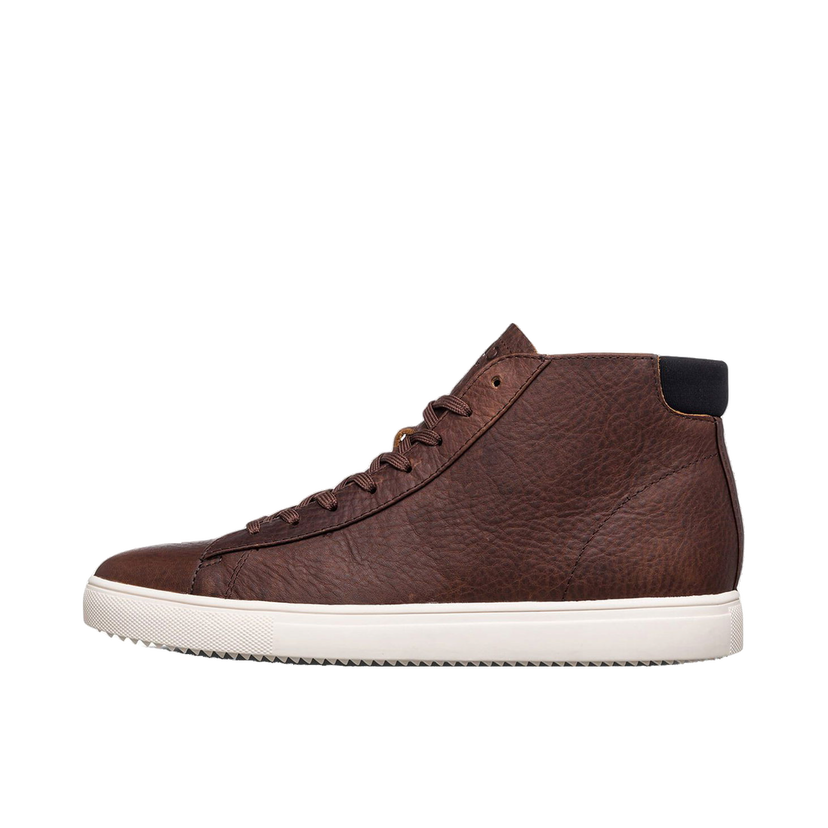 Кецове и обувки Clae Bradley Mid Cocoa Leather Кафяво | CL20CBM04-CCL