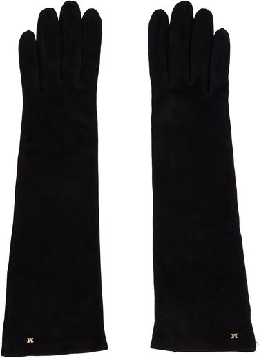 Ръкавици Max Mara Afideesuede Long Gloves Черно | 2524566013600, 0