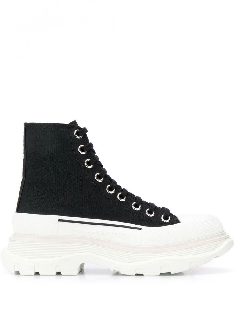 Кецове и обувки Alexander McQueen Alexander McQueen Ankle Boots Бяло | 611706W4L321070