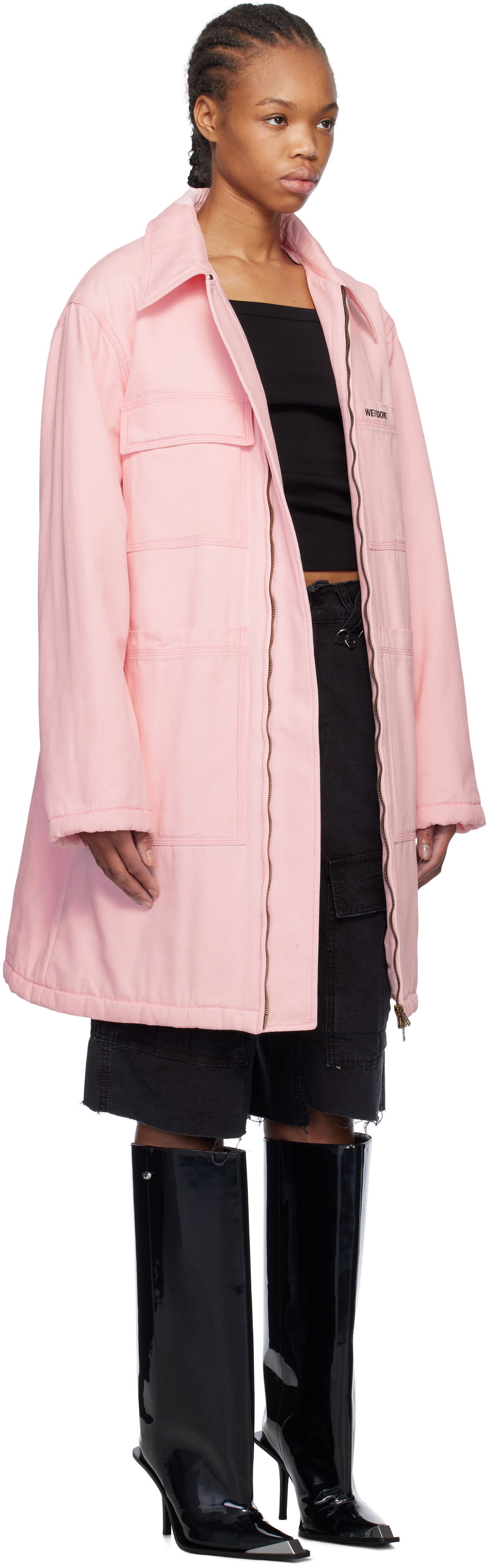 Парка We11done We11done Oversized Work Coat Розово | WD-CT0-25-061-W-PK, 1