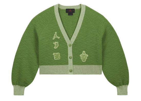 Пуловер Jordan UNION x Bephies Beauty Supply Women's Cardigan Зелено | FD4250-377, 0