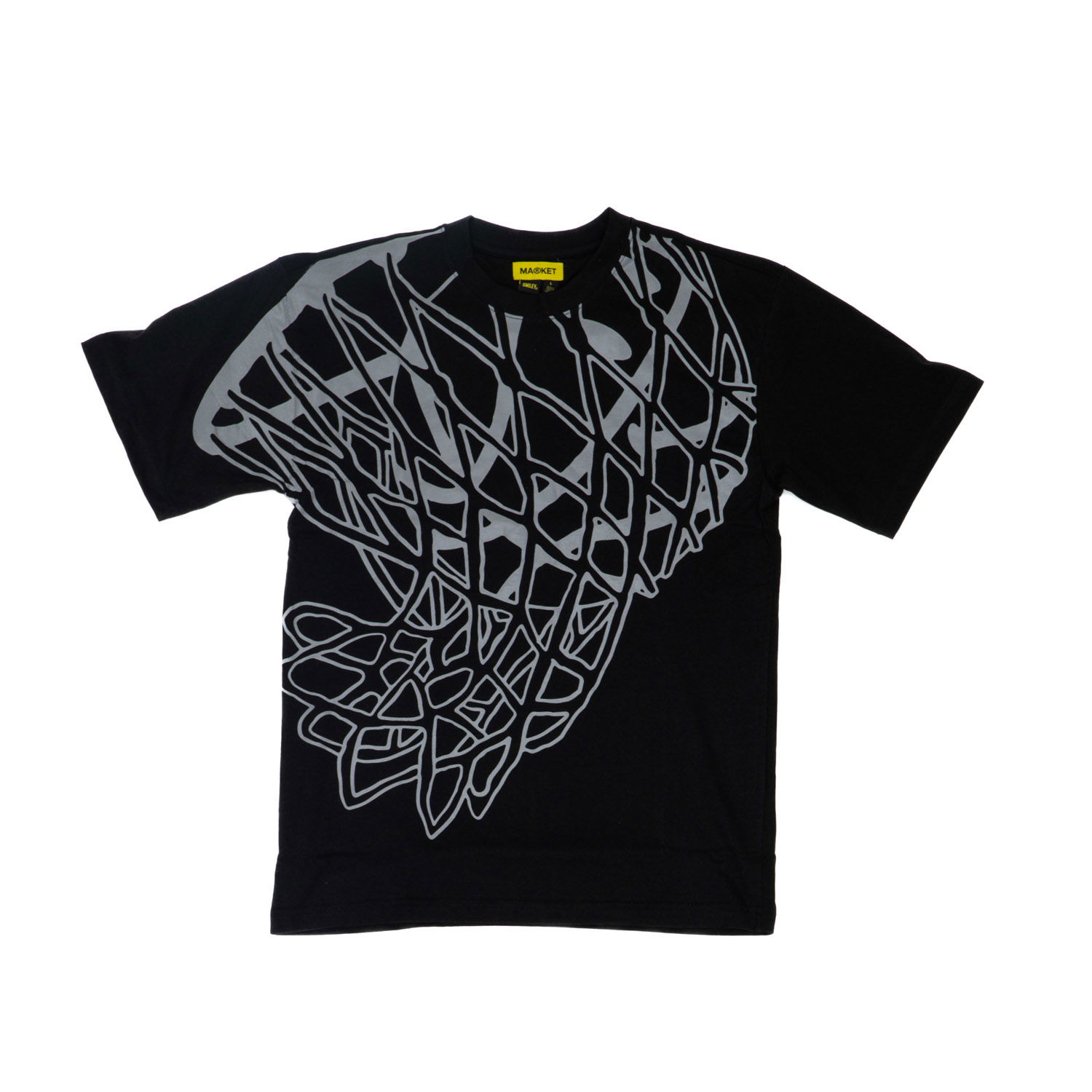 Тениска MARKET Smiley In The Net UV Tee Черно | 399001085, 1