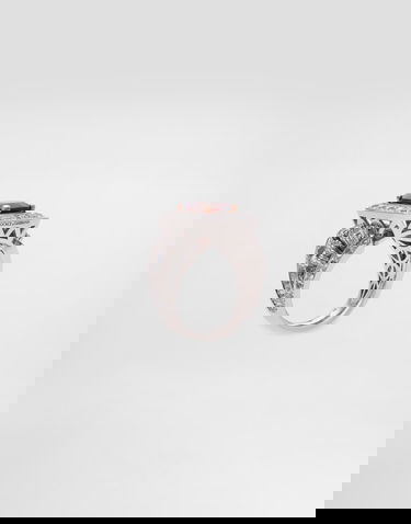 Пръстен Dolce & Gabbana Dolce & Gabbana Eleganza Garnet and Sapphire Ring, 18K White and Rose Gold Червено | WRSA4GWGAR1W8266, 2